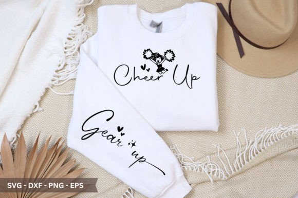 Cheer Up Sleeve SVG: Graphics for T-Shirt Designs