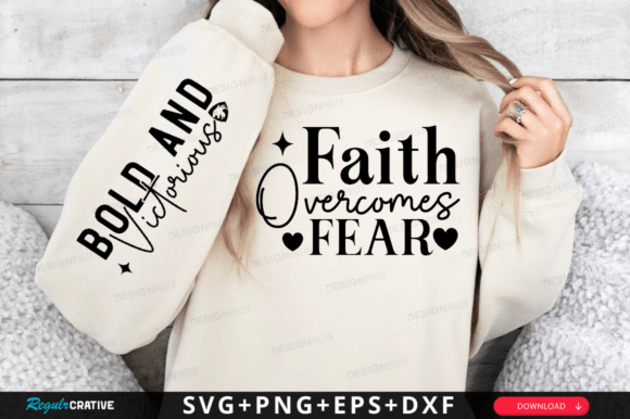 Faith Overcomes Fear Sleeve SVG: A Designer’s Review