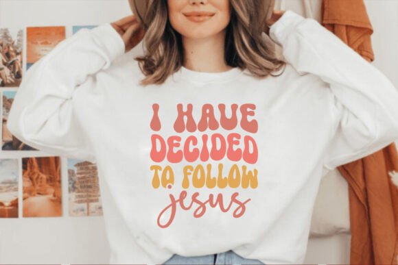I Have Decided to Follow Jesus Retro SVG: Freebies & Graphics