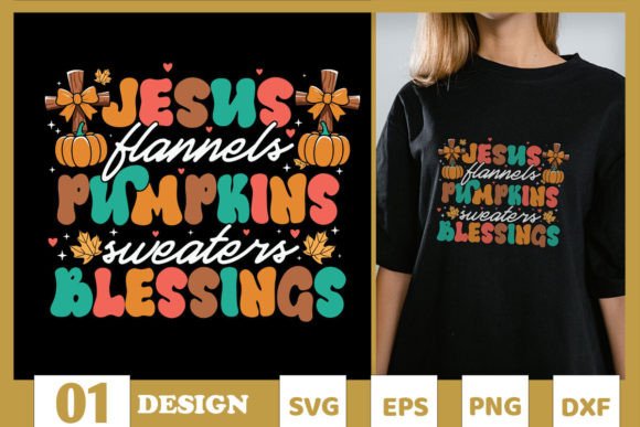 Jesus Plannels SVG: Graphics for T-Shirt Designs