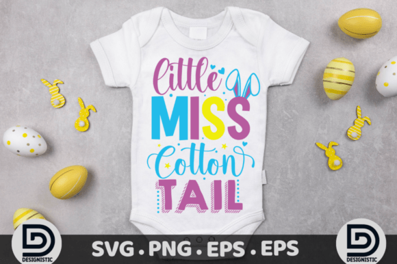 Little Miss Cotton Tail SVG: Graphics for T-Shirt Designs