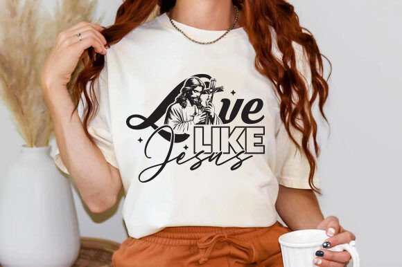 Love Like Jesus Graphics for T-Shirt Designs