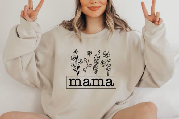 Mama SVG for T-Shirt Designs & Graphics