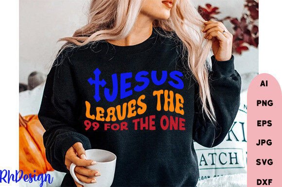 Retro Jesus Leaves the 99 SVG: Graphics for Freebies