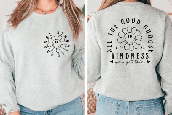 Retro Kindness Graphics for T-Shirt Designs