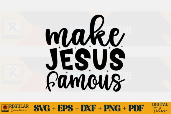 Reviewing the Make Jesus Famous SVG for Embroidery