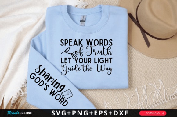 Speak Words of Truth SVG for T-Shirt Designs